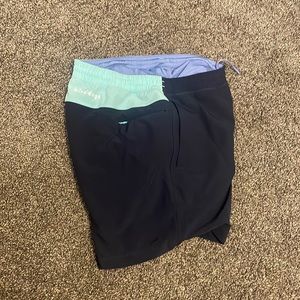 Birddogs shorts - navy and light blue